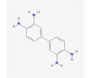 3,3&prime;-Diaminobenzidine (CAS 91-95-2) - chemical structure image