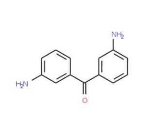 3,3&prime;-Diaminobenzophenone (CAS 611-79-0) - chemical structure image