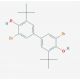 3,3′-dibromo-5,5′-di-tert-butyl-1,1′-biphenyl-4,4′-diol - chemical structure image