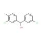 3,3′-Dichloro-4-fluorobenzhydrol - chemical structure image