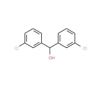 3,3&prime;-Dichlorobenzhydrol - chemical structure image