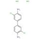3,3′-Dichlorobenzidine dihydrochloride (CAS 612-83-9) - chemical structure image
