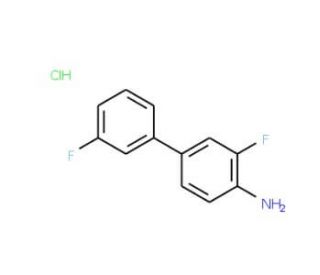 3,3&prime;-Difluoro[1,1&prime;-biphenyl]-4-ylaminehydrochloride - chemical structure image