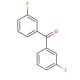 3,3′-Difluorobenzophenone (CAS 345-70-0) - chemical structure image