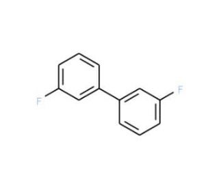 3,3&prime;-Difluorobiphenyl (CAS 396-64-5) - chemical structure image
