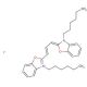 3,3′-Dihexyloxacarbocyanine Iodide (CAS 53213-82-4) - chemical structure image