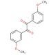 3,3′-Dimethoxybenzil (CAS 40101-17-5) - chemical structure image