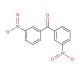 3,3′-Dinitrobenzophenone (CAS 21222-05-9) - chemical structure image