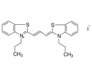 3,3&prime;-Dipropylthiacarbocyanine iodide (CAS 53336-12-2) - chemical structure image