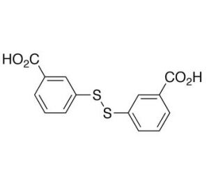 3,3&prime;-Dithiobisbenzoic Acid (CAS 1227-49-2) - chemical structure image