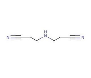 3,3&prime;-Iminodipropionitrile (CAS 111-94-4) - chemical structure image