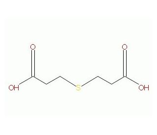3,3&prime;-Thiodipropionic acid (CAS 111-17-1) - chemical structure image