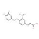 3-{4-[(3,4-Dichlorobenzyl)oxy]-3-nitrophenyl}acrylic acid - chemical structure image