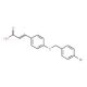 3-{4-[(4-Bromobenzyl)oxy]phenyl}acrylic acid (CAS 385383-36-8) - chemical structure image