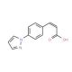 3-[4-(1H-Pyrazol-1-yl)phenyl]acrylic acid - chemical structure image