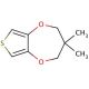 3,4-(2,2-Dimethylpropylenedioxy)thiophene (CAS 255901-50-9) - chemical structure image