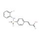 3-[4-(2-Chloro-phenylsulfamoyl)-phenyl]-acrylic acid - chemical structure image
