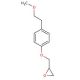 3-[4-(2-Methoxyethyl)phenoxy]-1,2-epoxypropane (CAS 56718-70-8) - chemical structure image