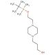 3-{4-[2-tert-Butyl-dimethyl-silanyloxy)-ethyl]-piperazin-1-yl}-propan-1-ol - chemical structure image