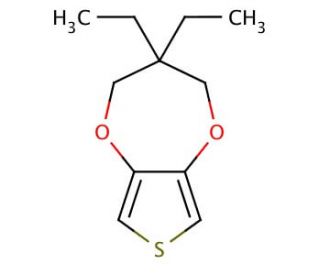 3,4-(2&prime;,2&prime;-Diethylpropylene)dioxythiophene (CAS 259139-19-0) - chemical structure image