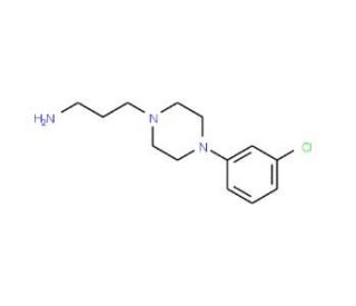 3-[4-(3-Chlorophenyl)piperazin-1-yl]propan-1-amine - chemical structure image