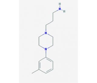 3-[4-(3-methylphenyl)piperazin-1-yl]propan-1-amine - chemical structure image