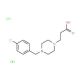 3-[4-(4-chlorobenzyl)piperazin-1-yl]propanoic acid dihydrochloride - chemical structure image
