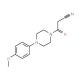 3-[4-(4-Methoxy-phenyl)-piperazin-1-yl]-3-oxo-propionitrile - chemical structure image