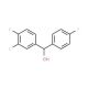 3,4,4′-Trifluorobenzhydrol (CAS 844856-30-0) - chemical structure image