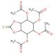 3,4,5,6-Tetra-O-acetyl-myo-inositol-1,2-thiocarbonate - chemical structure image