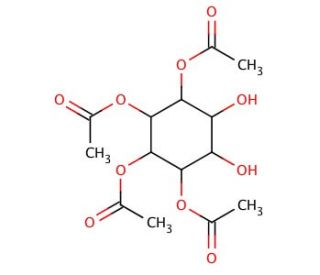 3,4,5,6-Tetra-O-acetyl-myo-inositol - chemical structure image