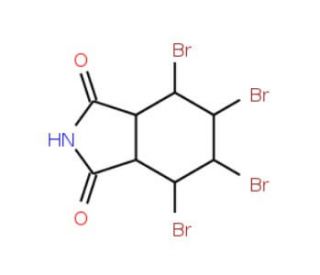 3,4,5,6-Tetrabromophthalimide (CAS 24407-32-7) - chemical structure image