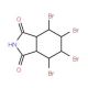 3,4,5,6-Tetrabromophthalimide (CAS 24407-32-7) - chemical structure image