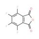 3,4,5,6-Tetrafluorophthalic anhydride (CAS 652-12-0) - chemical structure image