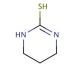 3,4,5,6-Tetrahydro-2-pyrimidinethiol (CAS 2055-46-1) - chemical structure image