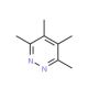 3,4,5,6-Tetramethylpyridazin (CAS 22868-72-0) - chemical structure image