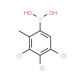 3,4,5-Trichloro-2-methylphenylboronic acid (CAS 1072946-34-9) - chemical structure image