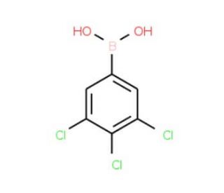 3,4,5-Trichlorophenylboronic acid (CAS 862248-93-9) - chemical structure image