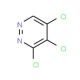 3,4,5-Trichloropyridazine (CAS 14161-11-6) - chemical structure image