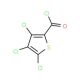 3,4,5-Trichlorothiophene-2-carbonyl chloride (CAS 24422-15-9) - chemical structure image