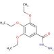 3,4,5-triethoxybenzohydrazide (CAS 379254-36-1) - chemical structure image