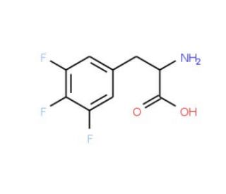 3,4,5-Trifluoro-DL-phenylalanine (CAS 261952-26-5) - chemical structure image