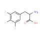 3,4,5-Trifluoro-DL-phenylalanine (CAS 261952-26-5) - chemical structure image