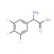 3,4,5-Trifluoro-DL-phenylglycine - chemical structure image