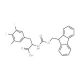 3,4,5-Trifluoro-L-phenylalanine, N-FMOC protected (CAS 205526-30-3) - chemical structure image