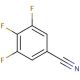 3,4,5-Trifluorobenzonitrile (CAS 134227-45-5) - chemical structure image