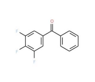 3,4,5-Trifluorobenzophenone (CAS 70028-88-5) - chemical structure image