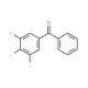 3,4,5-Trifluorobenzophenone (CAS 70028-88-5) - chemical structure image