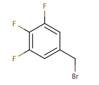 3,4,5-Trifluorobenzyl bromide (CAS 220141-72-0) - chemical structure image