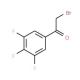 3,4,5-Trifluorophenacyl bromide (CAS 443914-94-1) - chemical structure image